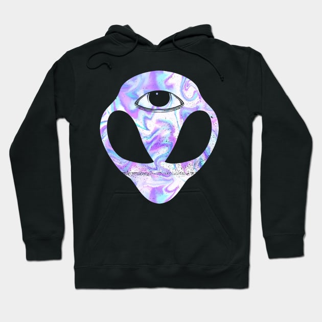 Illuminati Alien All Seeing Eye Conspiracy Theory Hoodie by Anassein.os